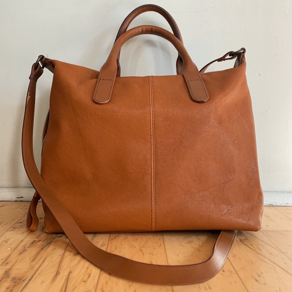 Mark and Graham Brooklyn Crossbody, Tan